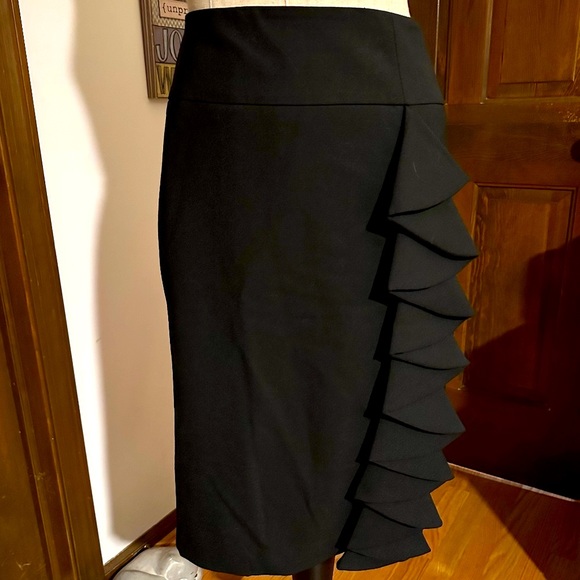 Express Design Studios Pencil Knee Length Skirt. Size 4 - Picture 1 of 4